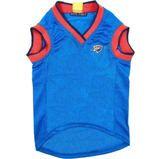 NBA Oklahoma City Thunder Pets Basketball Mesh Jersey image {1}