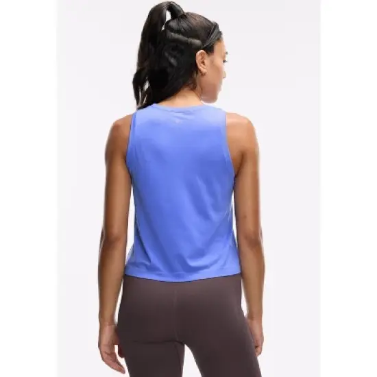 Peloton Women's Seamless Muscle Tank, Periwinkle Blue image {2}