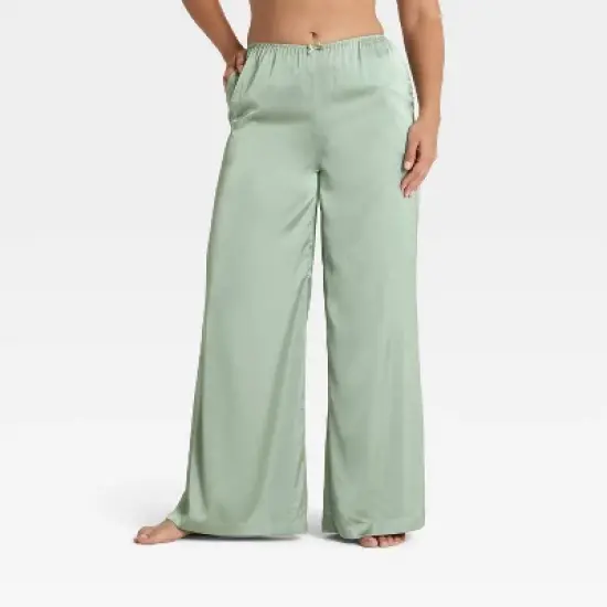 Women's Satin Pajama Pants - Auden&trade; image {5}