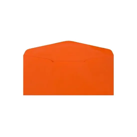 JAM Paper #9 Business Colored Envelopes 3.875 x 8.875 Orange Recycled 1532899 image {1}