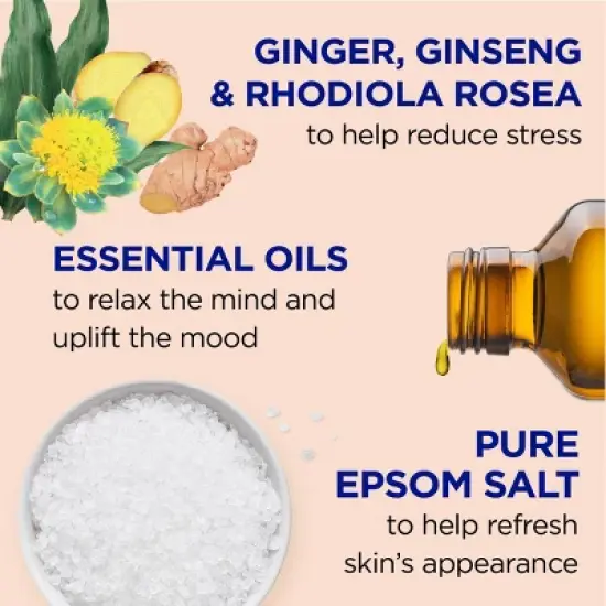 Dr Teal's Stress Relief & Essential Oils Pure Epsom Salt Soaking Solution - 3lbs image {2}