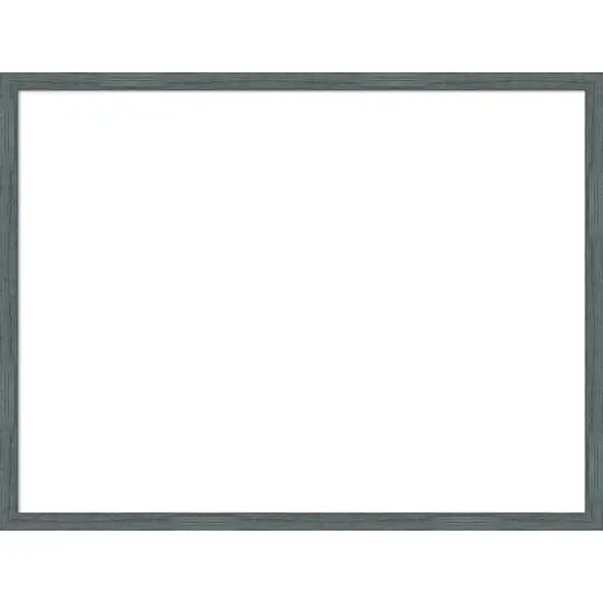 Amanti Art Dixie Blue Grey Rustic Narrow Framed Dry Erase Magnetic Board image {12}