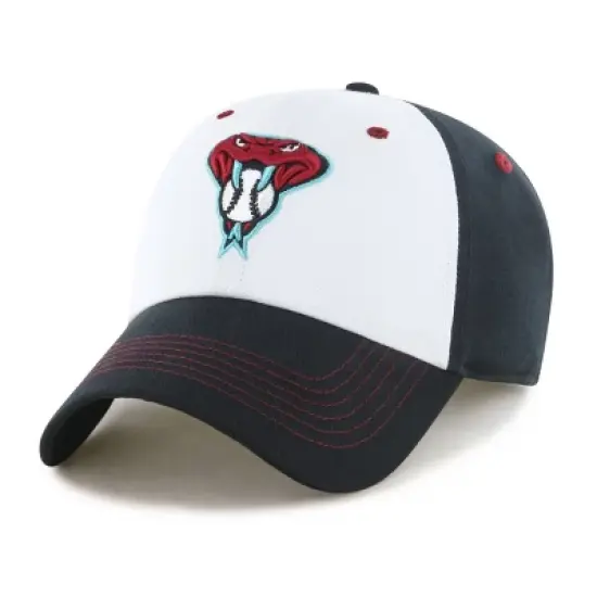 MLB Arizona Diamondbacks Coop Catcher Hat: Cotton, Adjustable Strap, Team Logo image {2}