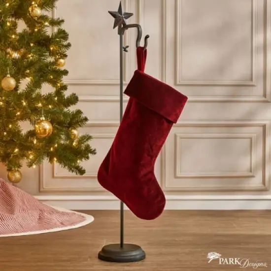 Park Designs Star Iron Vertical Adjustable Stocking Hanger image {4}