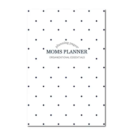 Kahootie Co. Kahootie Co Mom&rsquo;s Weekly Planner 6" x 9" Navy and White (ITKMNW) image {5}