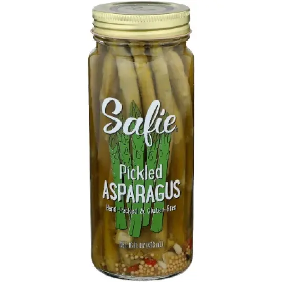 Safie Pickled Asparagus - Case of 6 - 16 oz image {1}
