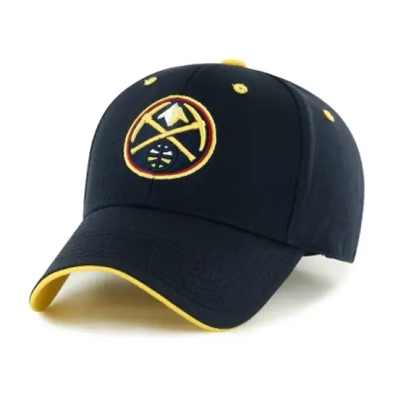 NBA Denver Nuggets Moneymaker Hat: Cotton, Adjustable Back Snap image {2}