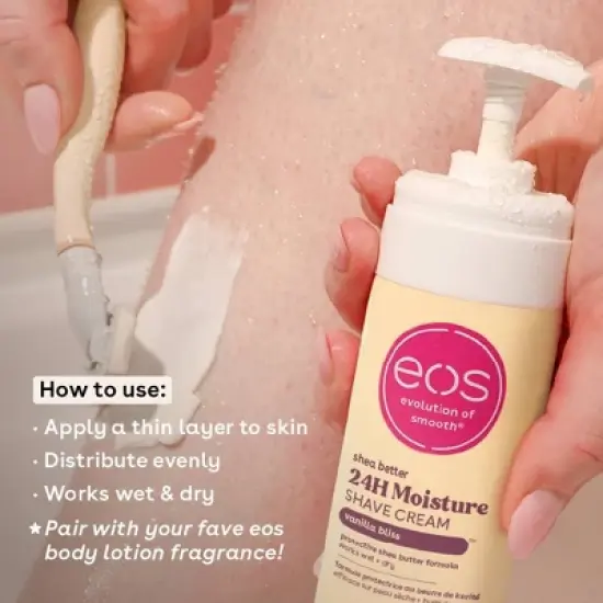 eos Shea Better Shave Cream - Vanilla Bliss image {3}