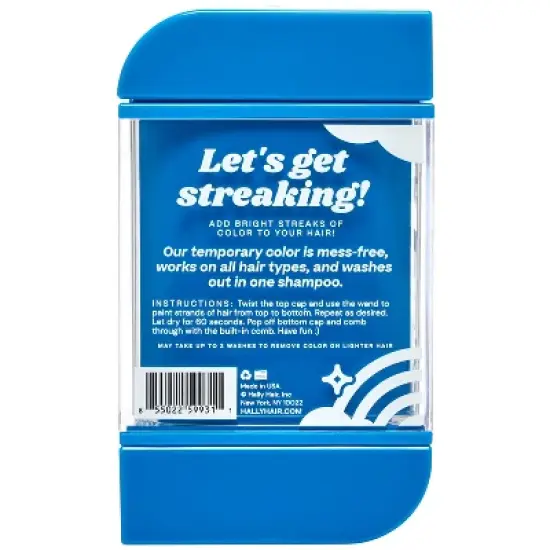 Hally Shade Stix Temporary Wash Out Hair Color 0.4oz image {1}