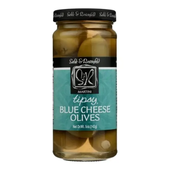 Sable & Rosenfeld Tipsy Blue Cheese Olives - Case of 6/5 oz image {1}