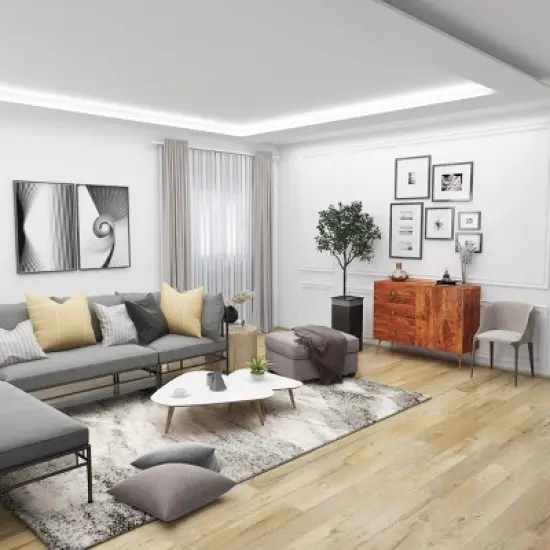 Modern Metal Buffet Brown - Olivia & May image {15}