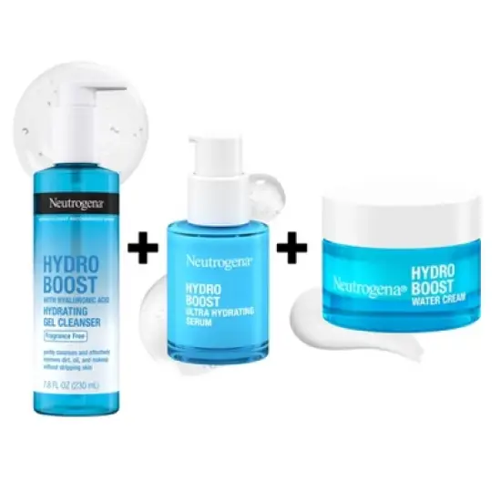 Neutrogena Hydro Boost Water Cream Face Moisturizer with Hyaluronic Acid for Sensitive Acne-Prone Skin - Fragrance Free - 1.7 fl oz image {4}