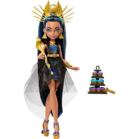 Monster High Cleo De Nile Fashion Doll in Monster Ball Party Dress with Accessories image {3}