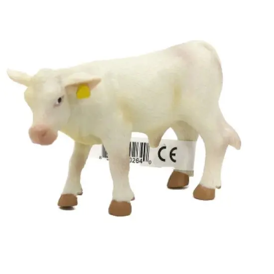 Little Buster Toys 1/16 Charolais White Calf 500264 image {1}
