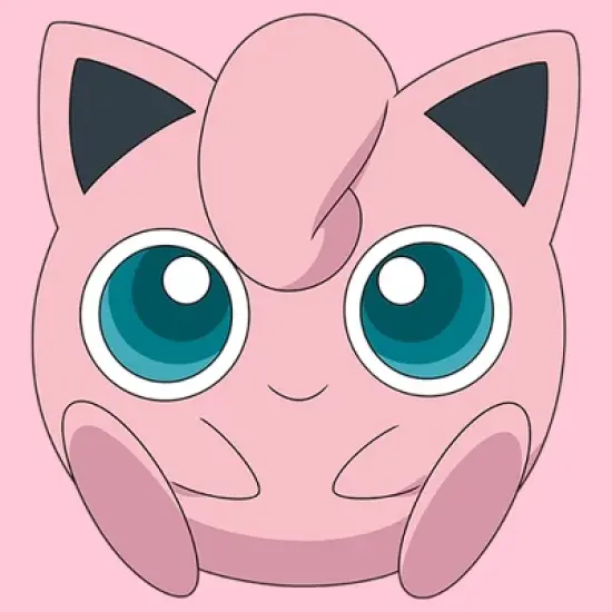 Girl's Pokemon Cute Jigglypuff T-Shirt image {1}