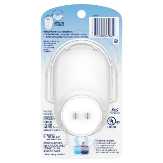 Febreze Odor-Fighting Fade Defy Plug Air Freshener - Warmer Device image {11}