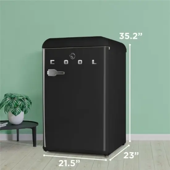 COMMERCIAL COOL Retro All-Refrigerator 4.4 Cu. Ft. image {6}