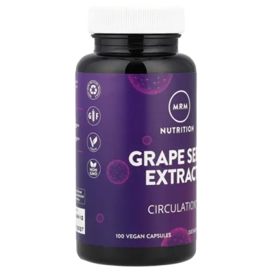 MRM Nutrition, Grape Seed Extract, 100 Vegan Capsules, Dietary Supplements image {3}