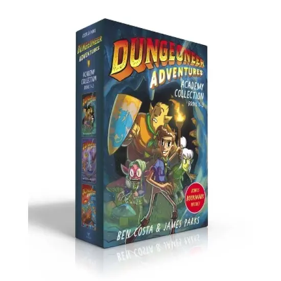 Dungeoneer Adventures Academy Collection (Boxed Set) (Bonus Bookmark Inside!) - by  Ben Costa & James Parks (Hardcover) image {1}