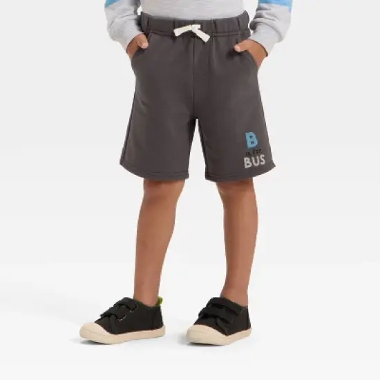 Toddler Boys' 2pk Ms. Rachel Bus Pullover Sweatshirt and Shorts Set - Heather Gray image {3}