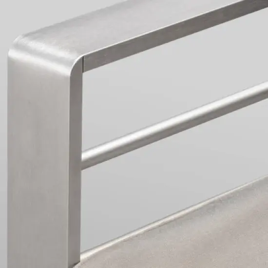 Cape Coral 3pc Aluminum Chat Set Khaki - Christopher Knight Home image {4}