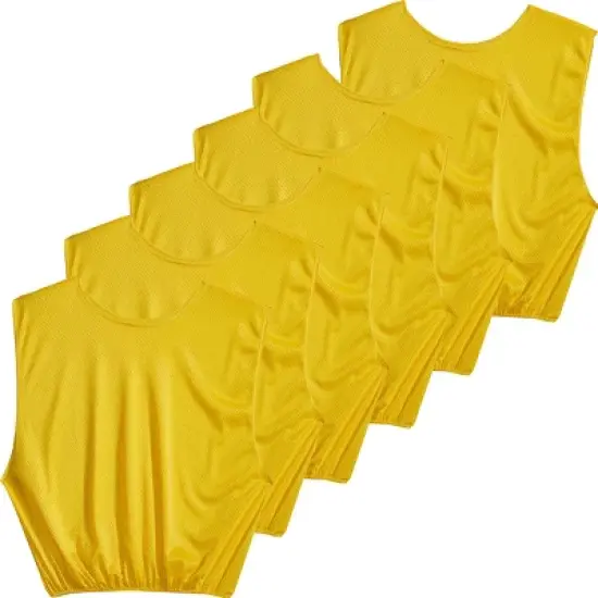 SKLZ Adult Sports Mesh Practice Jerseys 6-Pack image {3}