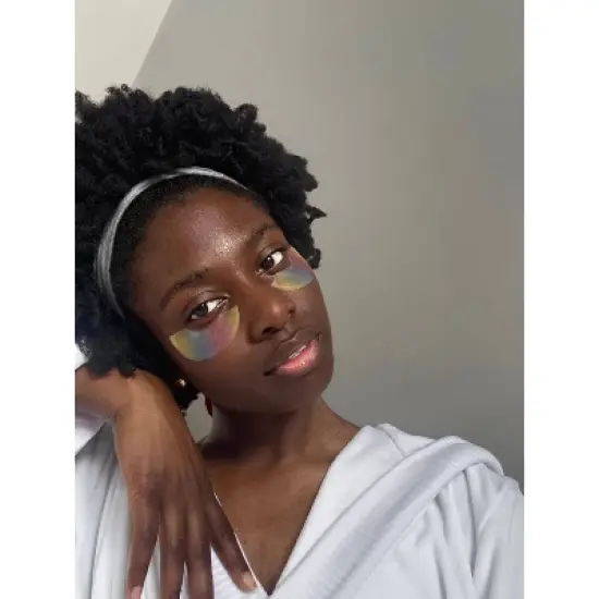 Holler and Glow Bright Eyed Rainbow Under Eye Masks - 0.17oz image {5}