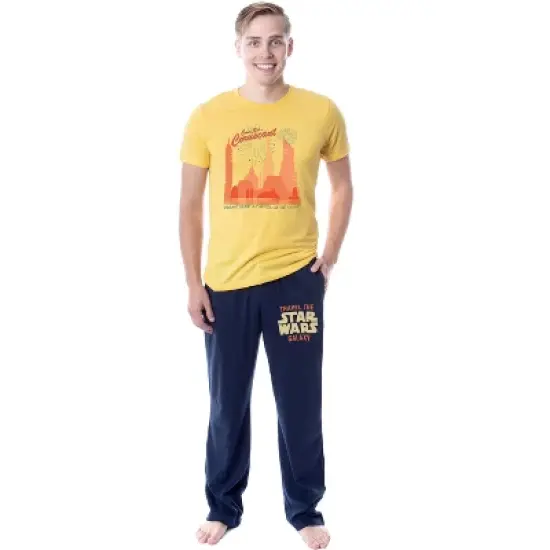 Star Wars Mens' Travel Tourist Ad Sleep Pajama Set image {7}