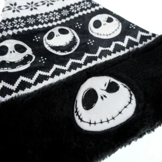 Disney The Nightmare Before Christmas Jack Skellington 16" Santa Hat image {1}
