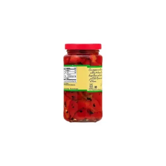 Mezzetta Mild Roasted Red Bell Peppers - Case of 12/10 oz image {2}
