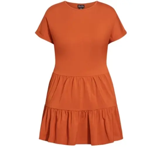 Women's Plus Size Seraphina Dress - toffee | CITY CHIC image {2}