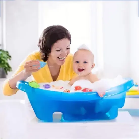 Fun Little Toys Tubbi Bubbi 24Pcs Squirting Sea Animals & Cars Bath Toys, Water Play for Toddlers, Birthday & Xmas Gifts for Boys & Girls image {4}