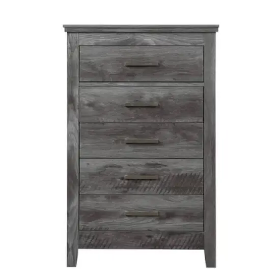 31" Vidalia Bedroom Set Rustic Gray Oak - Acme Furniture image {5}