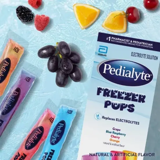 Pedialyte Electrolyte Solution Freezer Pops Variety Pack - 33.6 fl oz image {2}
