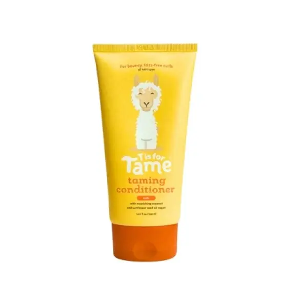 T is for Tame &ndash; Hair Taming Conditioner for Kids with Curls, Natural, Anti-Frizz, Detangles & Defines Curls, Safe for Babies and Toddlers, 5.07 fl oz image {7}
