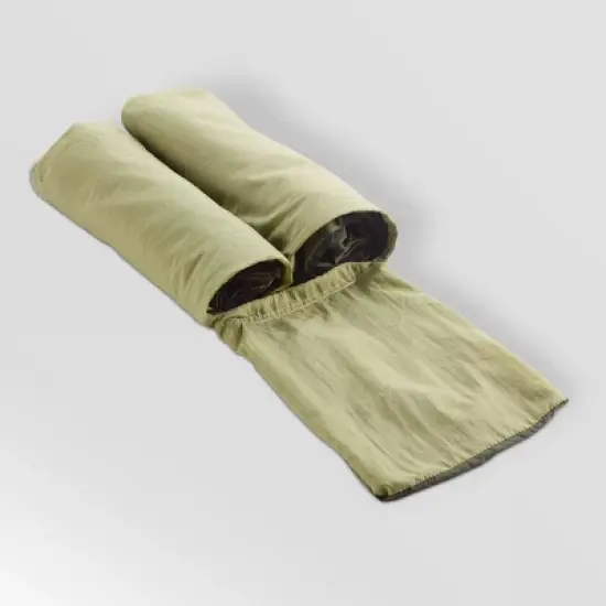 Camping Hammock with Mosquito Netting Olive - Smart Living image {1}