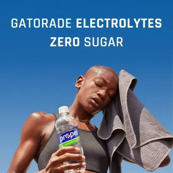 Propel Zero Grape Nutrient Enhanced Water - 6pk/16.9 fl oz Bottles image {6}