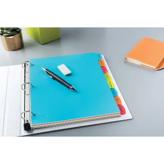 Avery Big Tab Write & Erase Plastic Tab Dividers Multicolor 2609668 image {6}