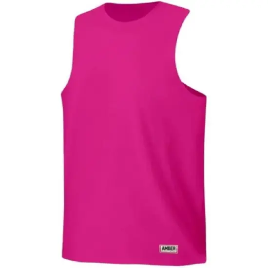 Amber Fight Gear Premium Durable Boxing Jersey with Satin Finish Fabric &ndash; Comfortable & Stylish Training Gear for Unmatched Performance, Pink, Medium image {1}