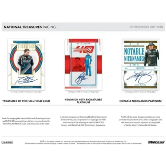 2024 Panini National Treasures Nascar Racing Hobby Box image {2}