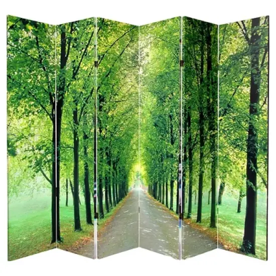 Path of Life Room Double Sided Divider - Oriental Furniture image {1}