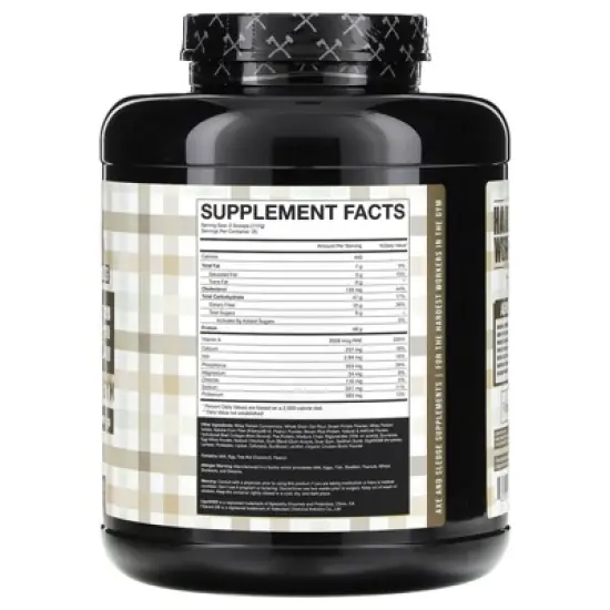 Axe & Sledge Supplements Home Made, Meal Replacement, Peanut Butter Cookie, 103.17 oz (2,925 g) image {1}