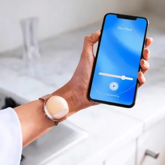 Embr Wave 2 Thermal Wristband - Effective, Natural Relief from Hot Flashes, Night Sweats, Menopause Symptoms - Improve Sleep, Manage Anxiety image {3}