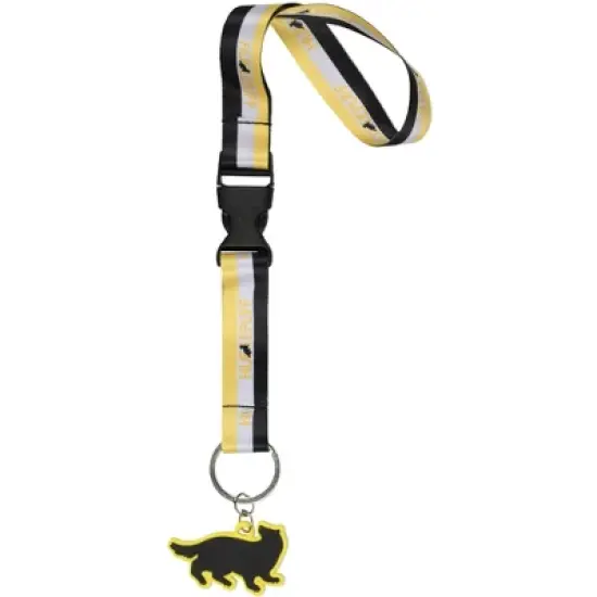 Harry Potter Lanyard Hufflepuff Wrist Strap Lanyard For Keys Keychains And Wallets image {4}