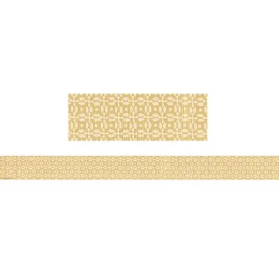 Teacher Created Resources&reg; Classroom Cottage Buttercup Straight Border Trim, 35 Feet Per Pack, 6 Packs image {1}