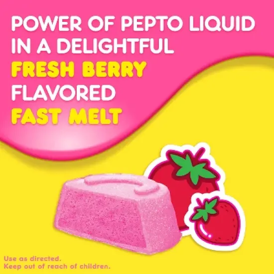 Pepto-Bismol Fast Melts Digestive Treatment - 24ct image {7}