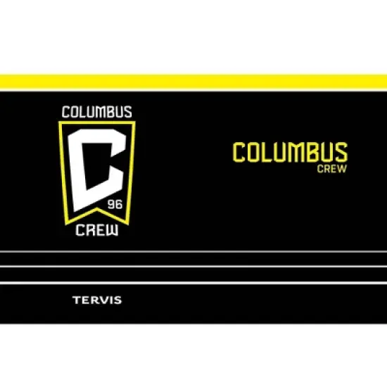MLS Columbus Crew 30oz MVP Stripe Stainless Steel Tumbler image {1}