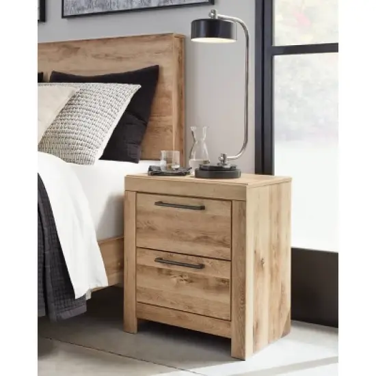 Hyanna Nightstand Brown/Beige - Signature Design by Ashley image {1}