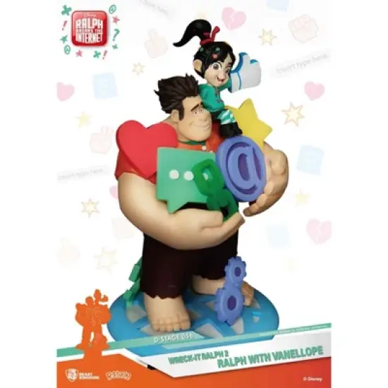 Disney Wreck-It Ralph 2-Ralph with Vanellope (D-Stage) image {5}