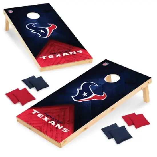 NFL Houston Texans 2'x4' Wood Cornhole Set image {6}